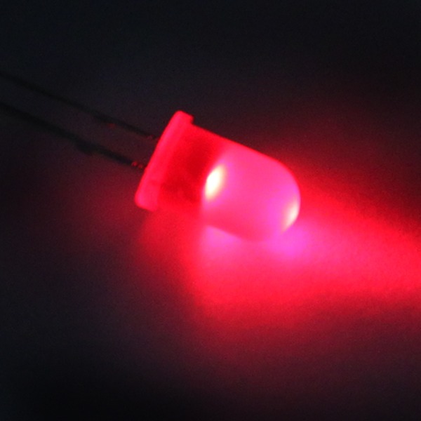 칼라 LED (빨강) 10개묶음