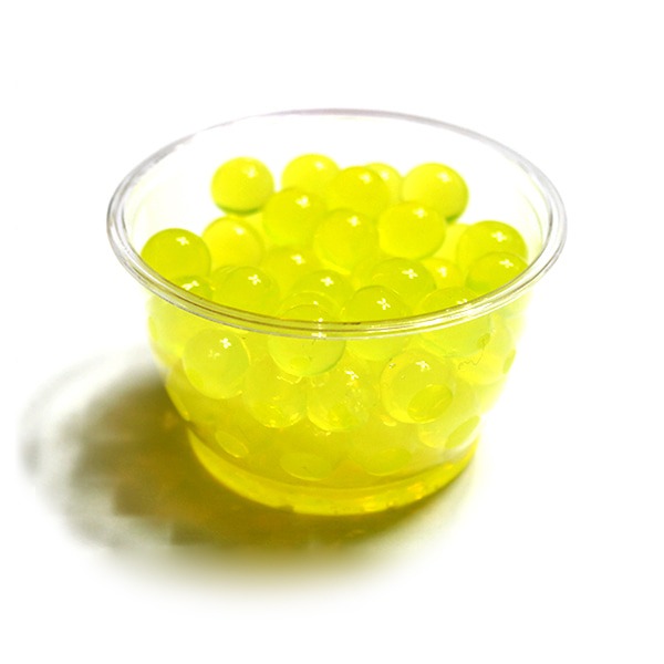 노랑색 칼라 고흡수성수지(비즈형)/워터소일/칼라소일