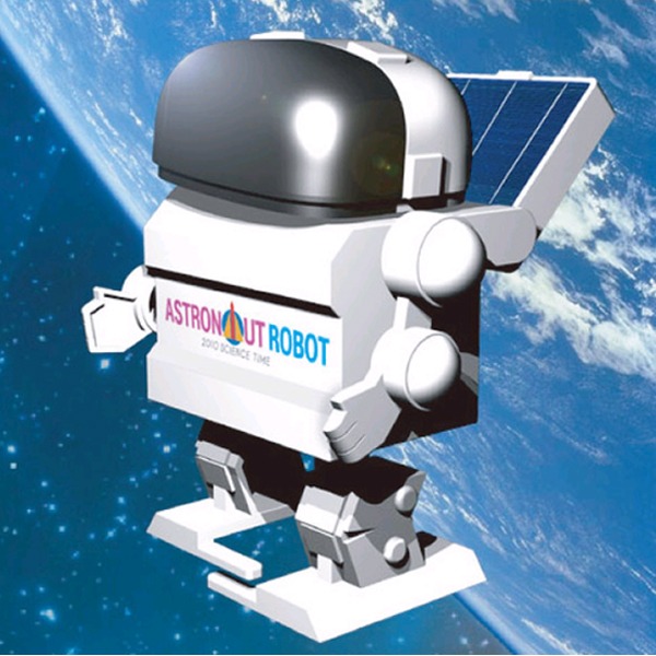 태양광 2족보행 워킹로봇 태양광 우주인 로봇
